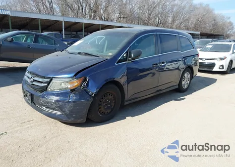 2015 Honda Odyssey Lx z USA, uszkodzony, nr VIN 5FNRL5H21FB044794